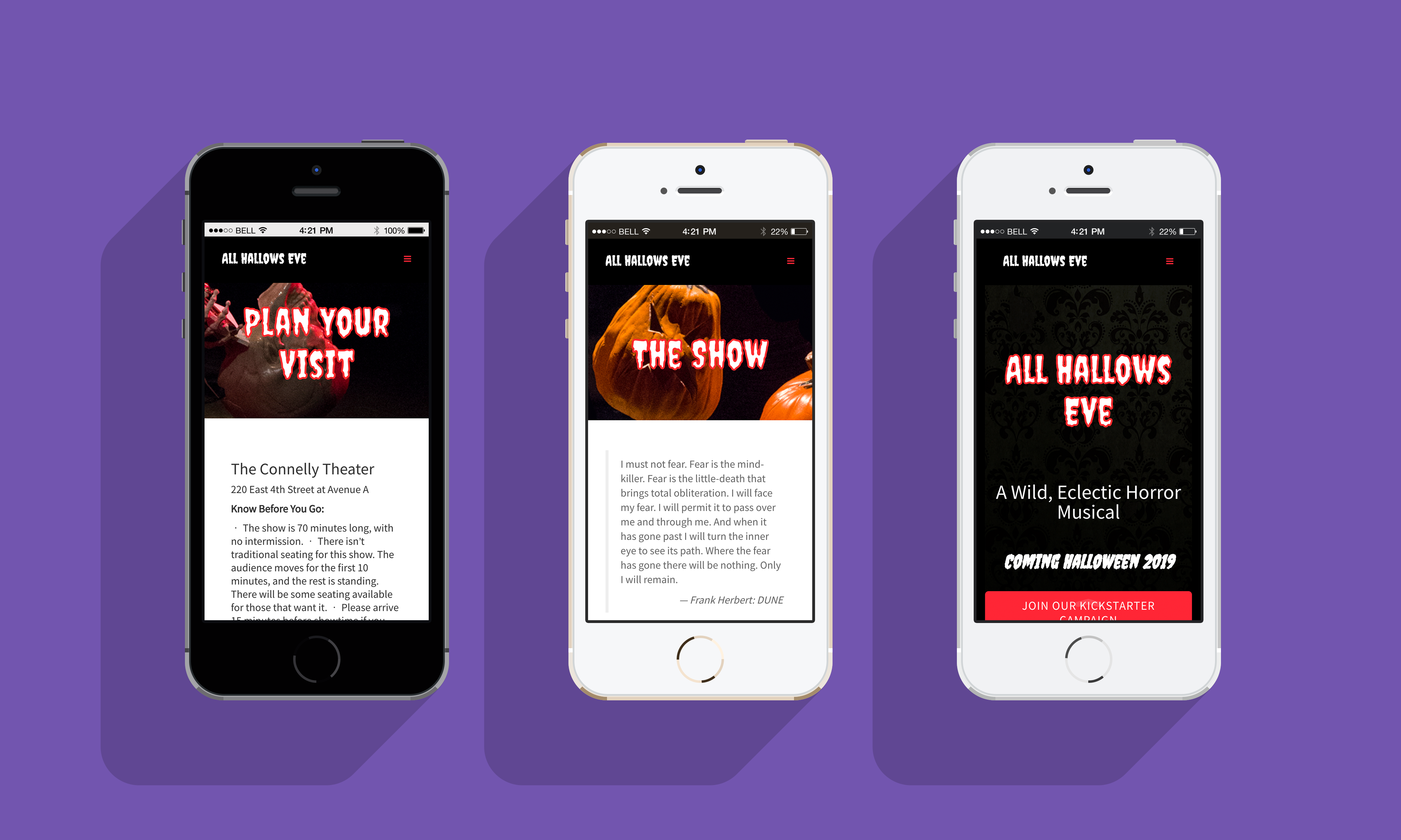 All Hallows Eve on iPhone