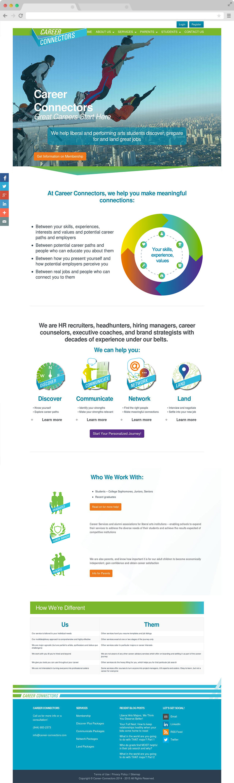 Career-Connectors home page