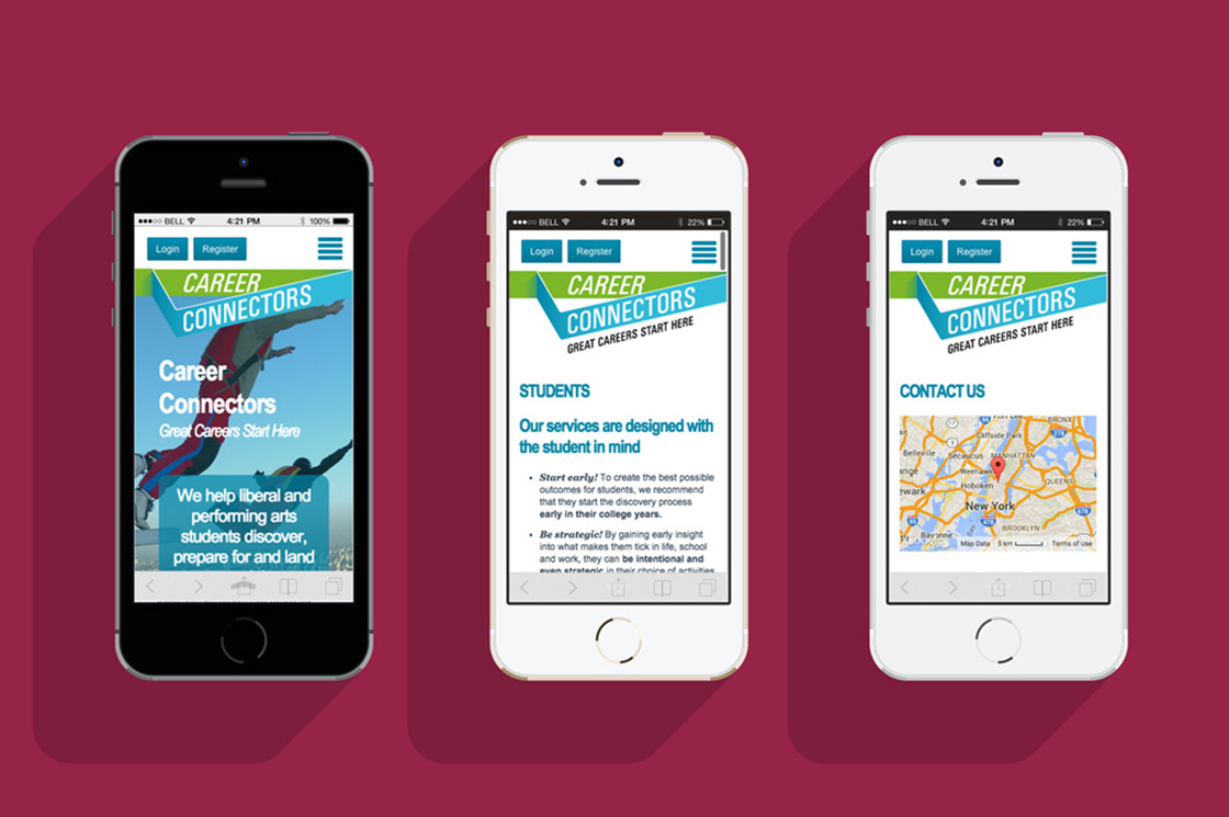 Career-Connectors on iPhone